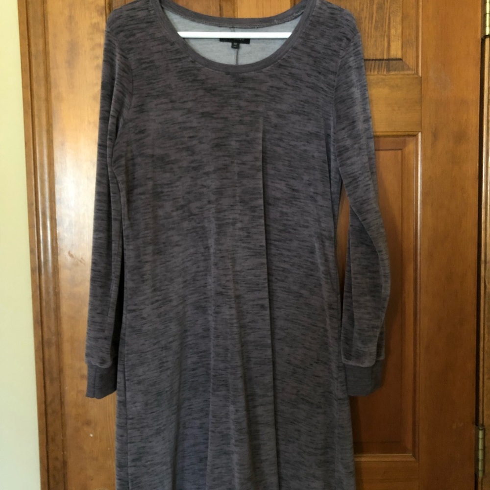 The Limited Long sleeve velour feel dress